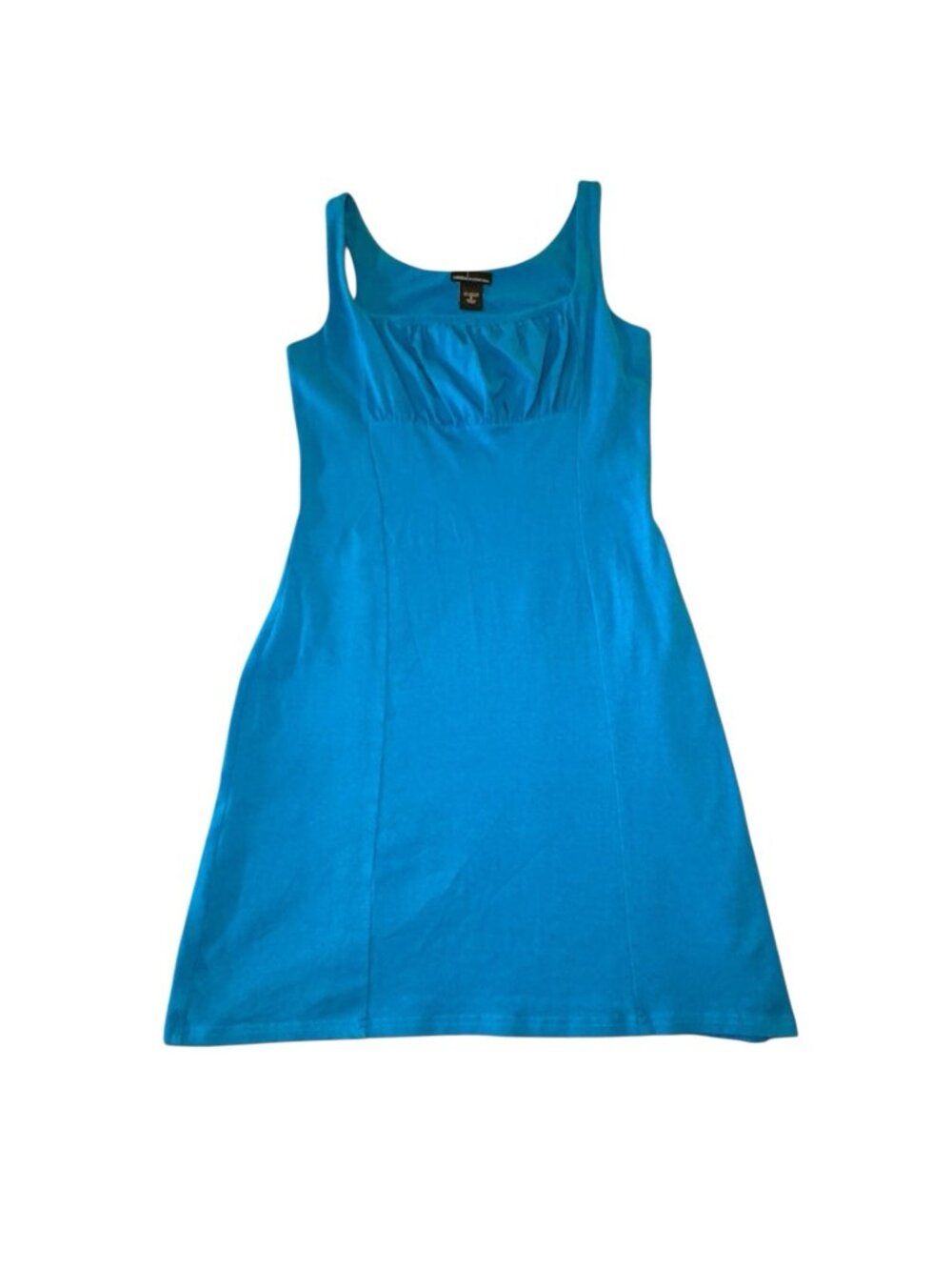 Victoria’s Secret Moda International Y2K Small Teal Blue Bodycon Dress - Picture 1 of 15